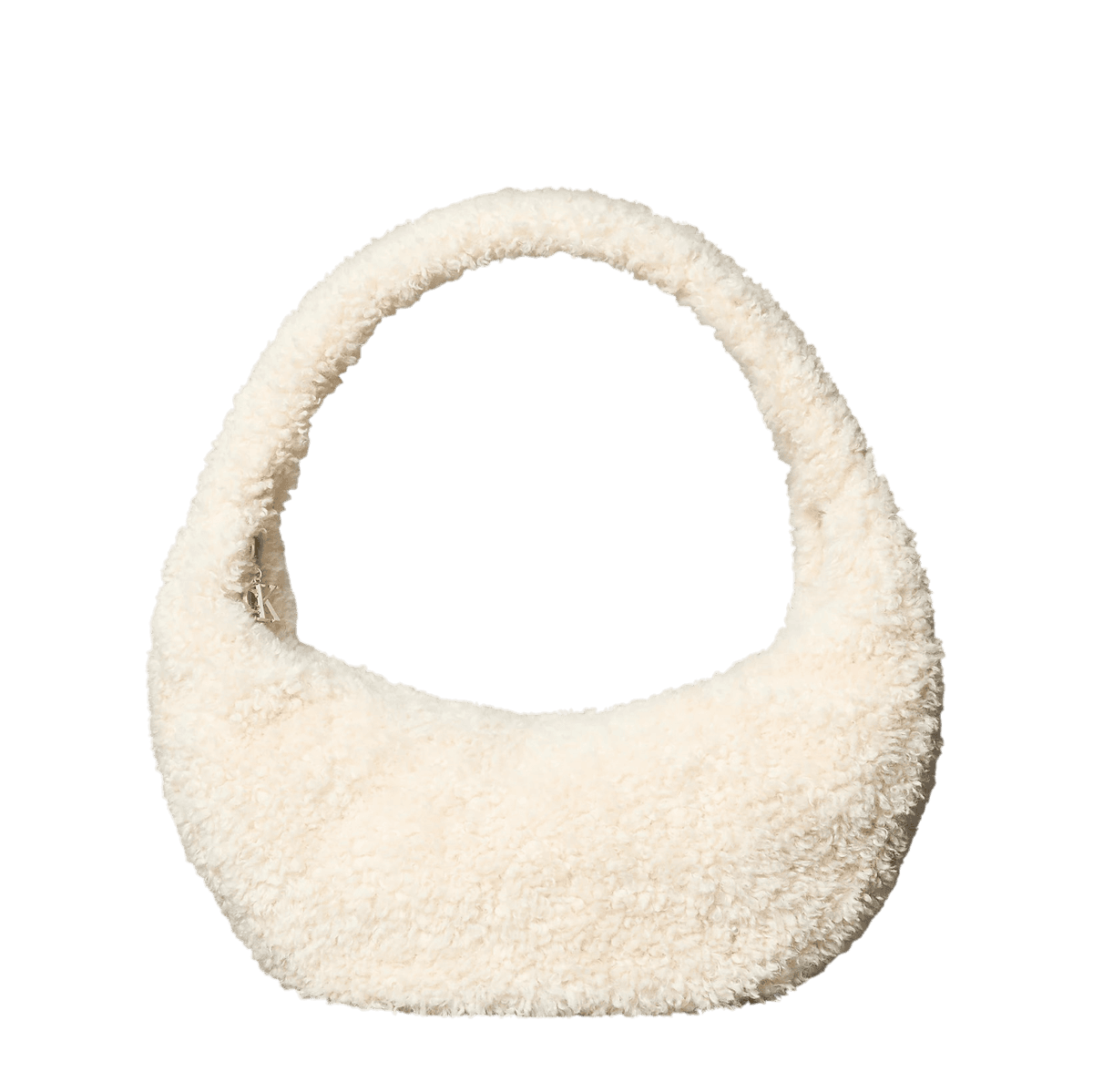 Γυναικεία Sherpa Τσάντα Εκρού Calvin Klein LV04F3143G-QJ5