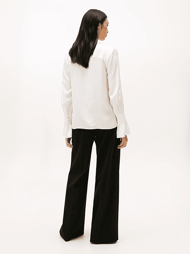 Γυναικεία Μπλούζα Εκρού Tommy Hilfiger WW0WW46846-YA8