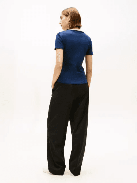 Γυναικείο T-shirt Navy Μπλε Tommy Hilfiger WW0WW47316-C1G