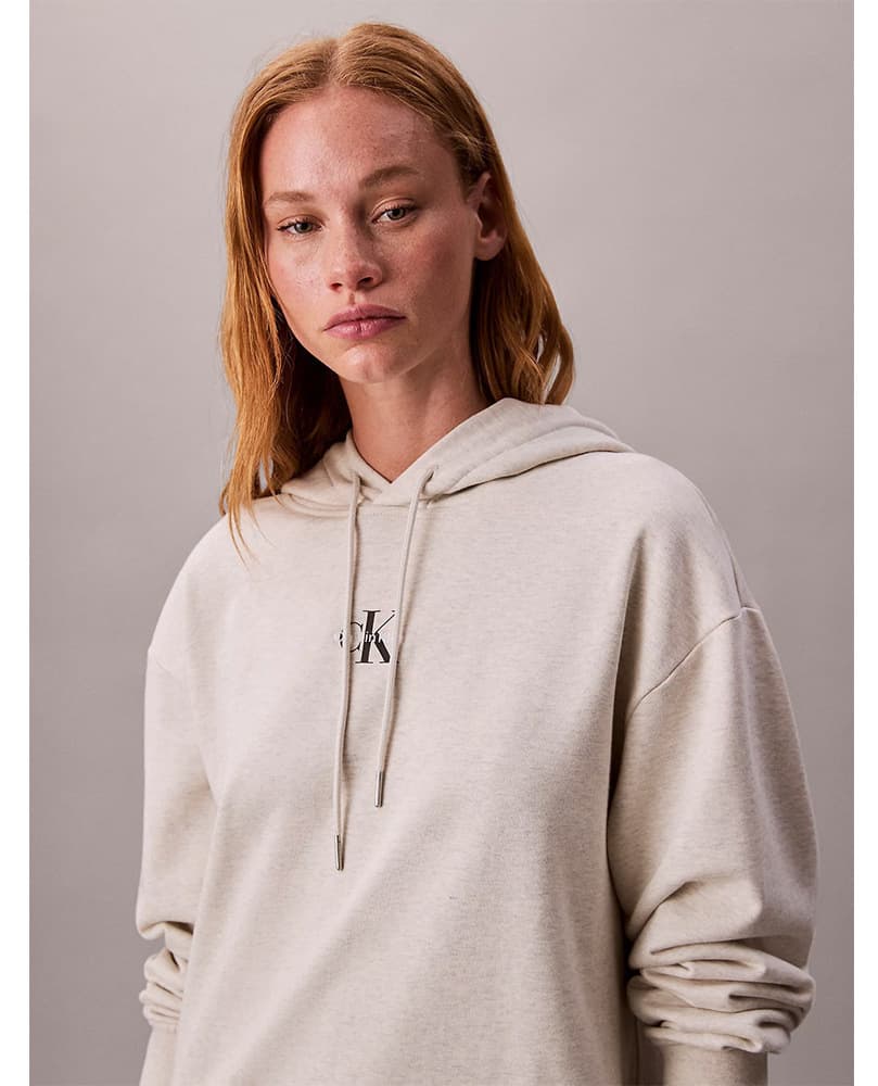Γυναικείο Φούτερ Φόρεμα Μπεζ Calvin Klein LV047D229G-PAP