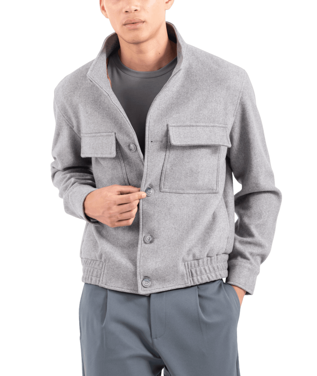 Men's Jackets & Coats Vittorio Gray