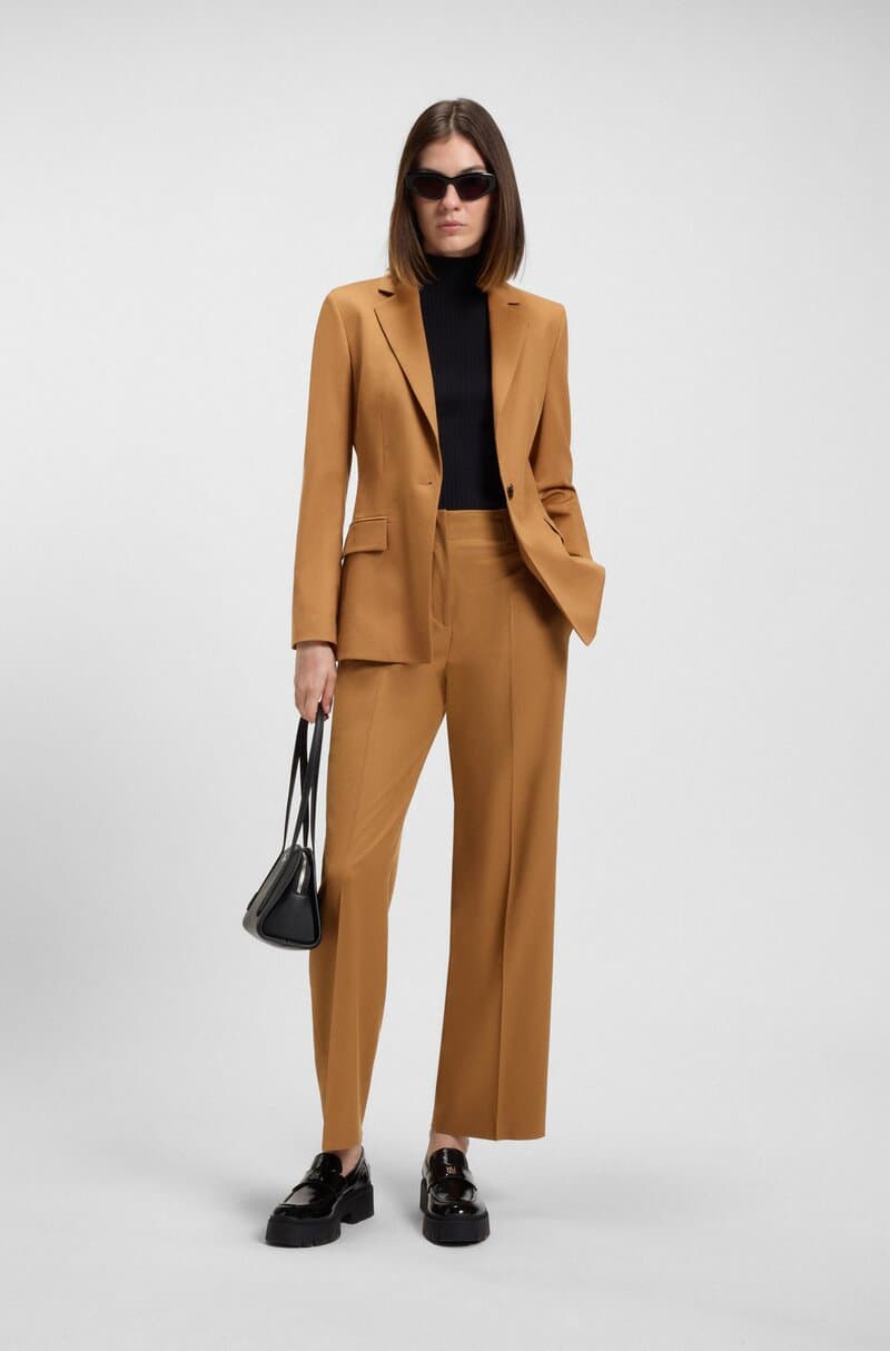 Γυναικείο Hulana-3 Παντελόνι Καφέ Hugo 50554953-230