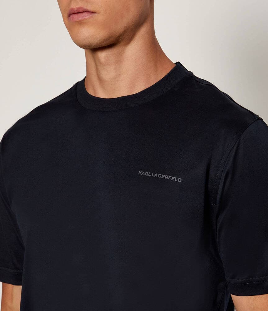 Ανδρικό T-shirt Navy Μπλε Karl Lagerfeld 755002 554200-690