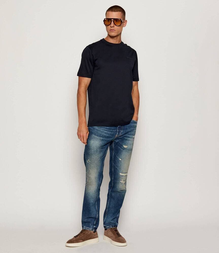 Ανδρικό T-shirt Navy Μπλε Karl Lagerfeld 755002 554200-690