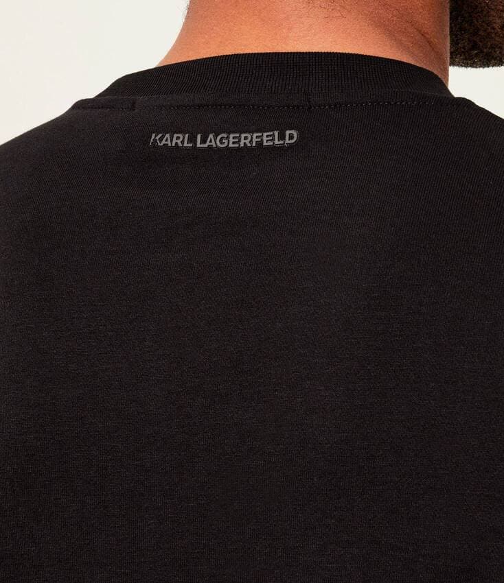 Ανδρικό Φούτερ Μαύρο Karl Lagerfeld 705020 554910-990
