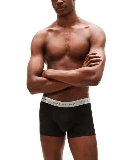 Ανδρικό Σετ Μπόξερ 3 Τεμαχίων Μαύρα Tommy Hilfiger UM0UM03411-0R3
