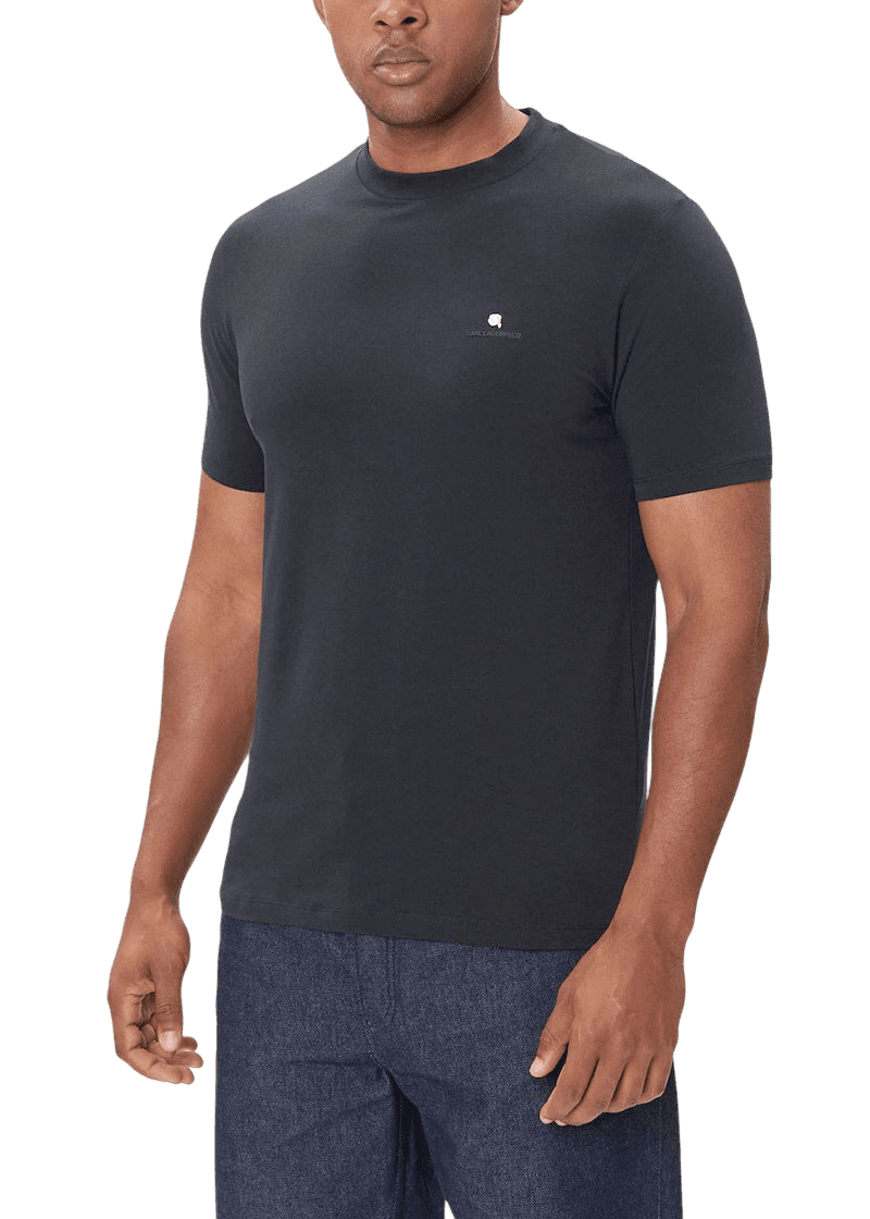Ανδρικό T-shirt Navy Μπλε Karl Lagerfeld 755053 554235-690