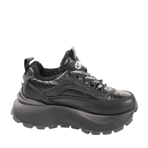 Γυναικεία Manhatten Sneakers Μαύρα Buffalo BUF1636548-BLACK