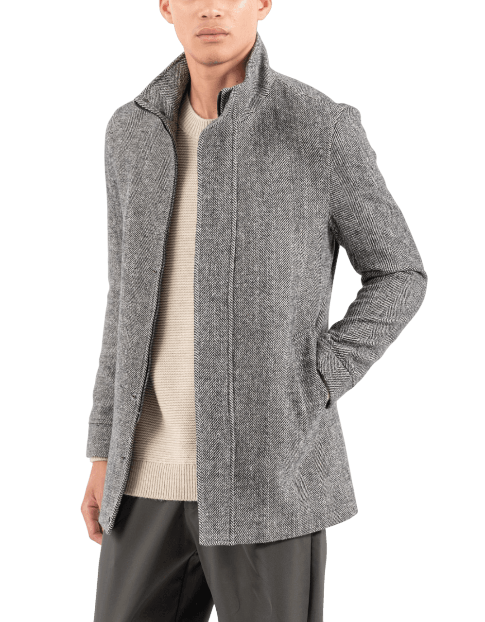 Men's Coats Vittorio Gray