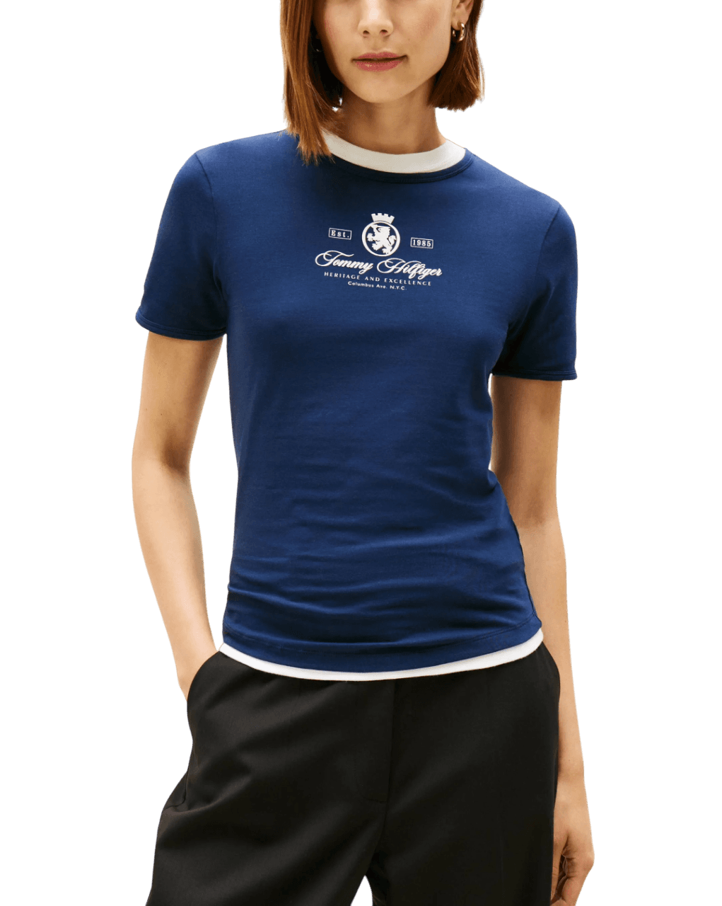 Women's T-Shirts Tommy Hilfiger Blue