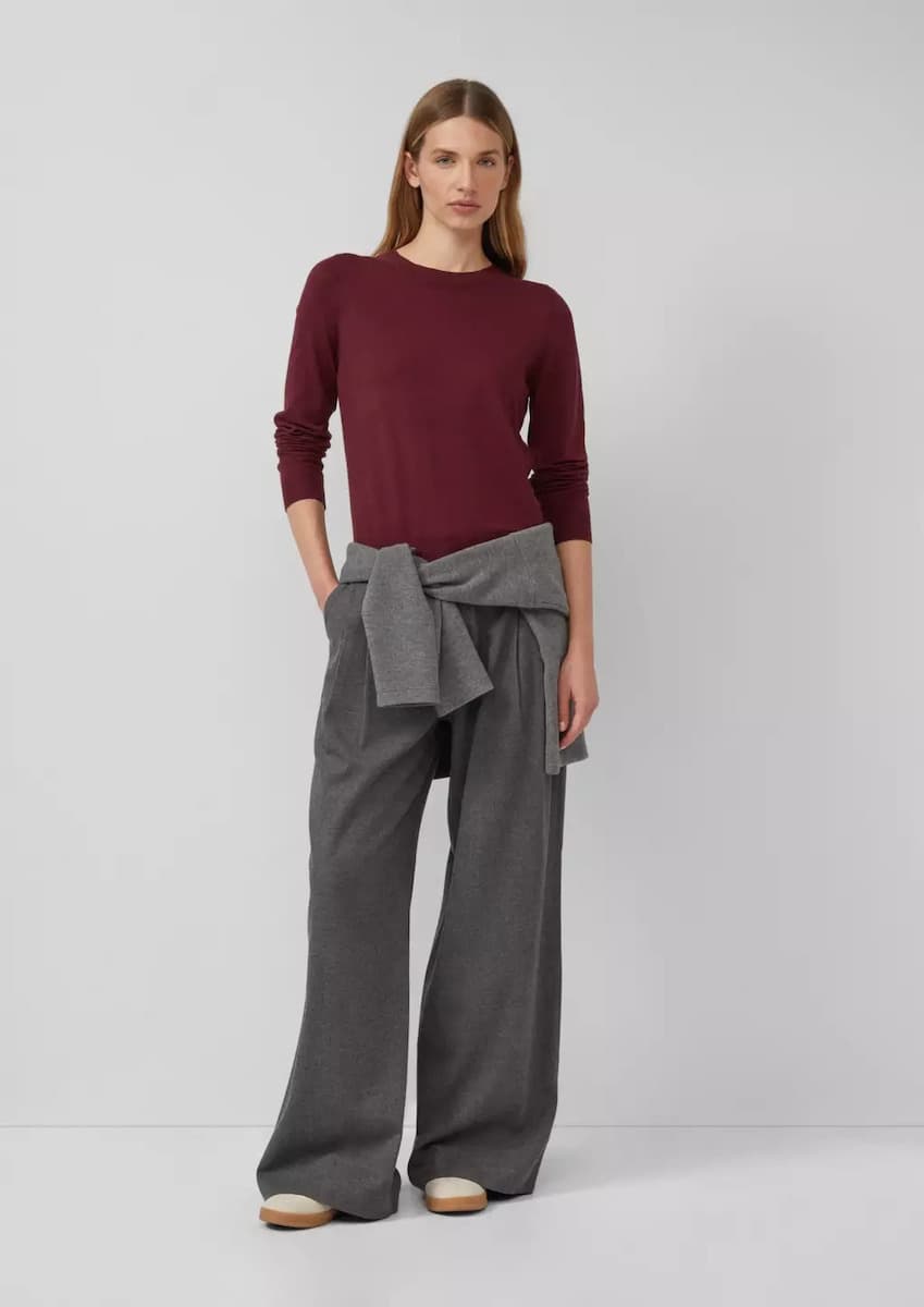 Γυναικείο Πουλόβερ Μπορντό S.Oliver 2159297-3902