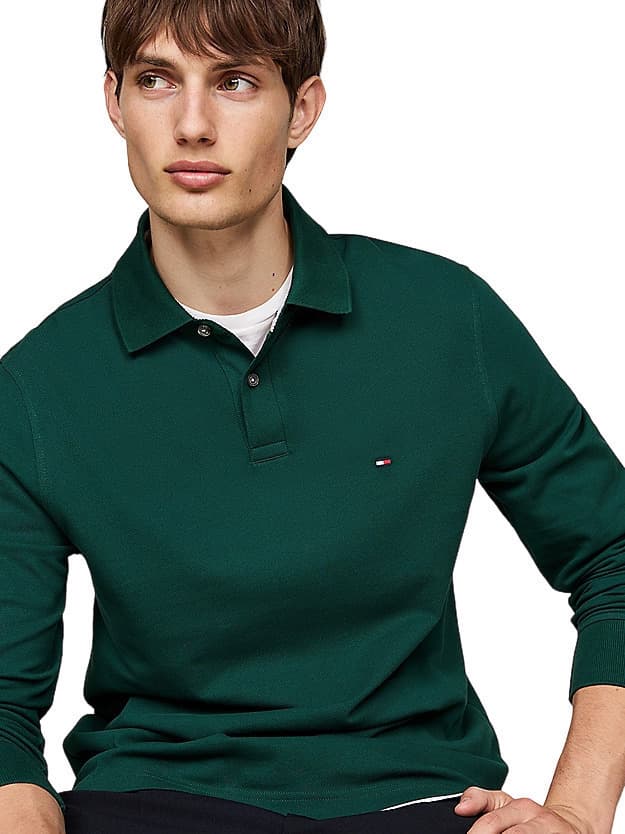 Ανδρικό 1985 Polo Πράσινο Tommy Hilfiger MW0MW20183-L6K