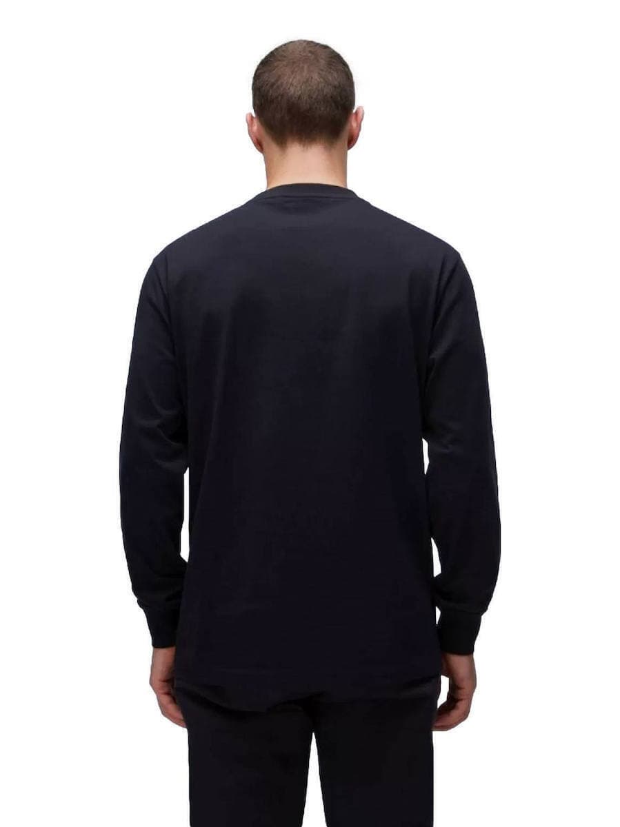 Ανδρικό Μακρυμάνικο S-Box T-shirt Μαύρο Napapijri NP0A4I3M-0411