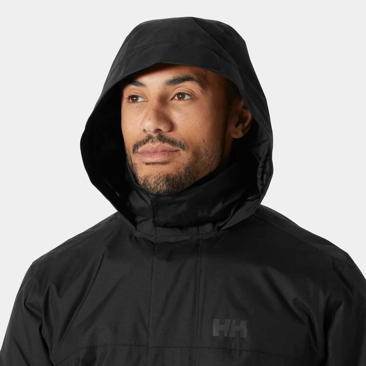 Ανδρικό Vancouver Ins Rain Μπουφάν Μαύρο Helly Hansen 54484-990