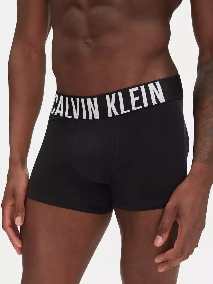 Ανδρικό Σετ Μπόξερ 3 Τεμαχίων Μαύρα Calvin Klein 000NB3608A-ZD0