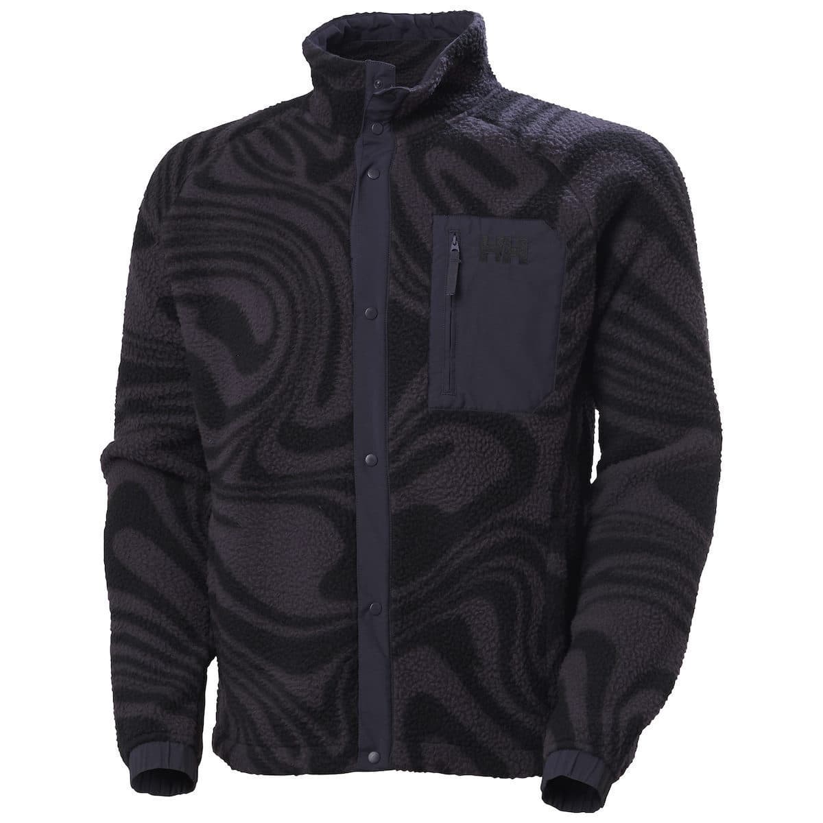 Ανδρική Panorama Printed Pile Fleece Ζακέτα Μωβ Helly Hansen 63349-660