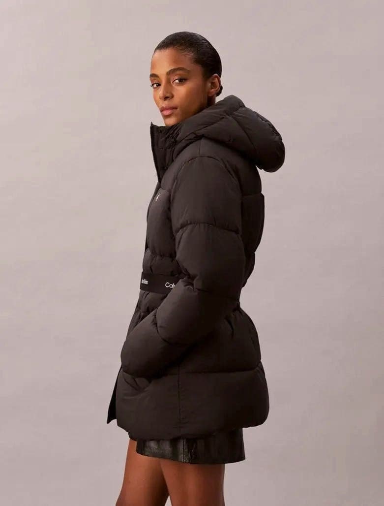 Γυναικείο Puffer Μπουφάν Μαύρο Calvin Klein LV047D507G-UB1
