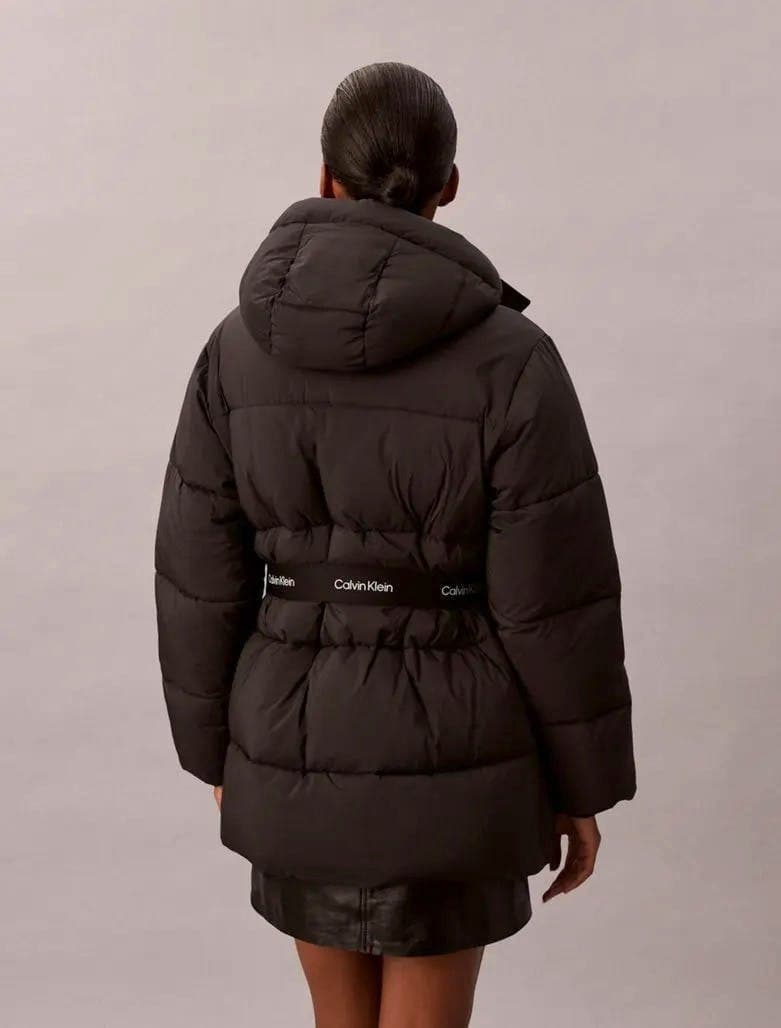 Γυναικείο Puffer Μπουφάν Μαύρο Calvin Klein LV047D507G-UB1