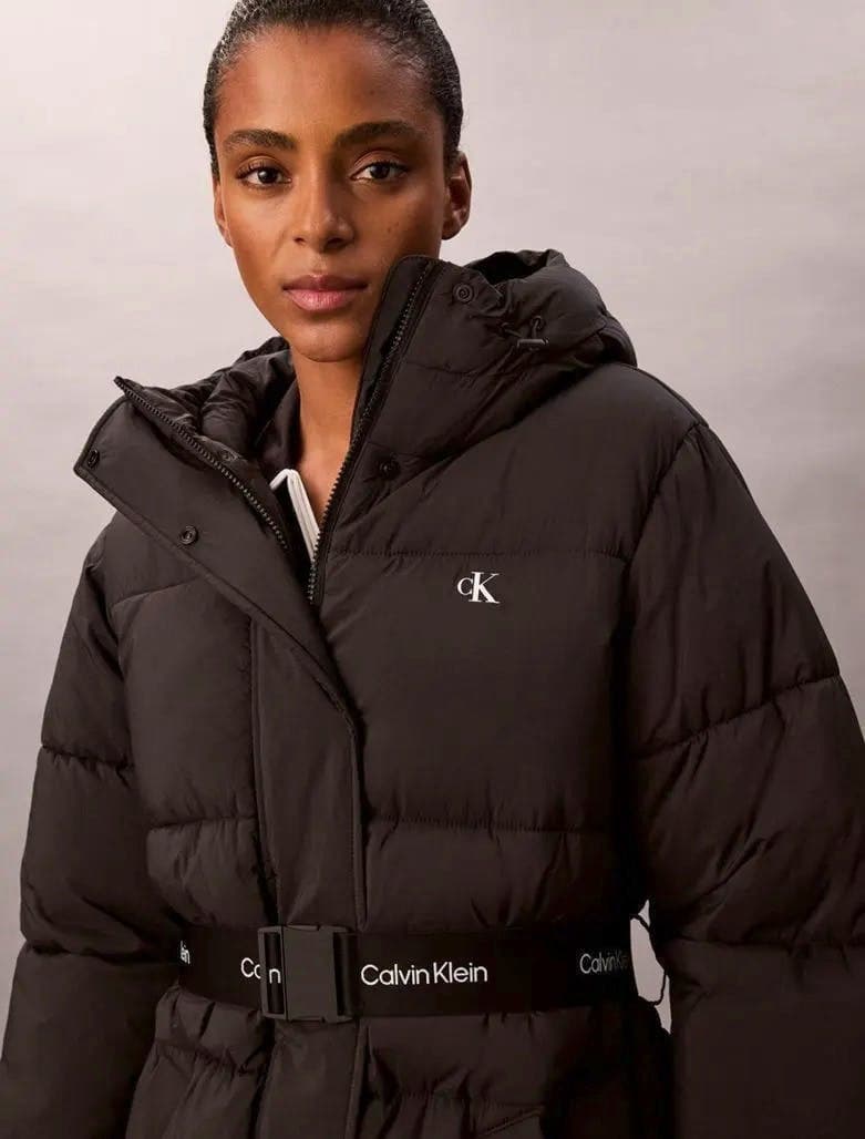 Γυναικείο Puffer Μπουφάν Μαύρο Calvin Klein LV047D507G-UB1