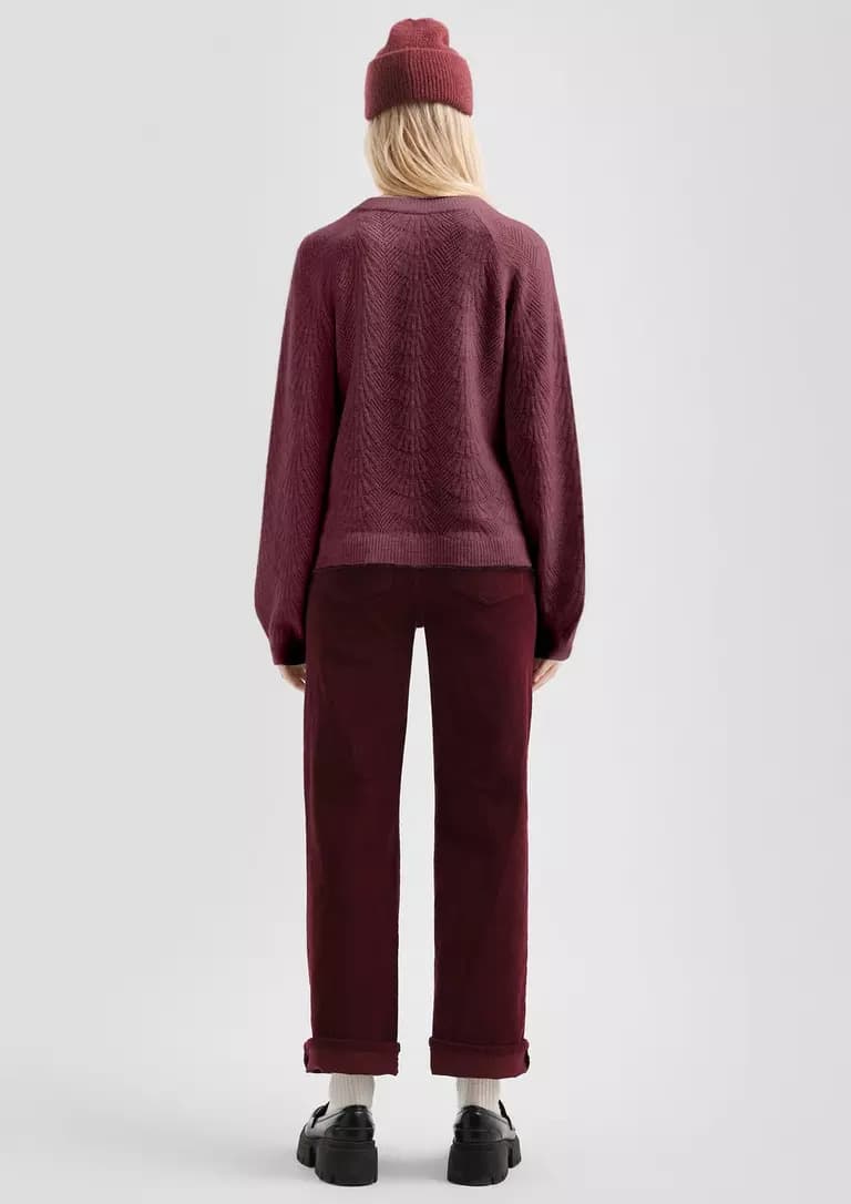 Γυναικείο Πουλόβερ Μπορντό S.Oliver 2172029-39W0