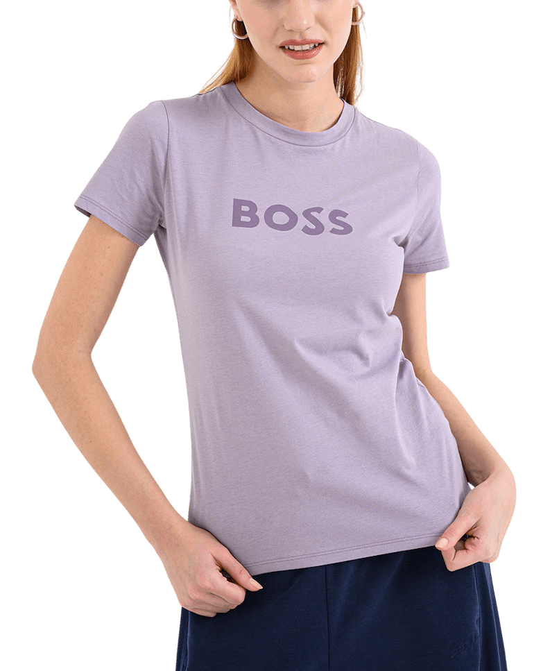 Γυναικείο C_Elogo 5 T-Shirt Μαύρο BOSS 50501139-001