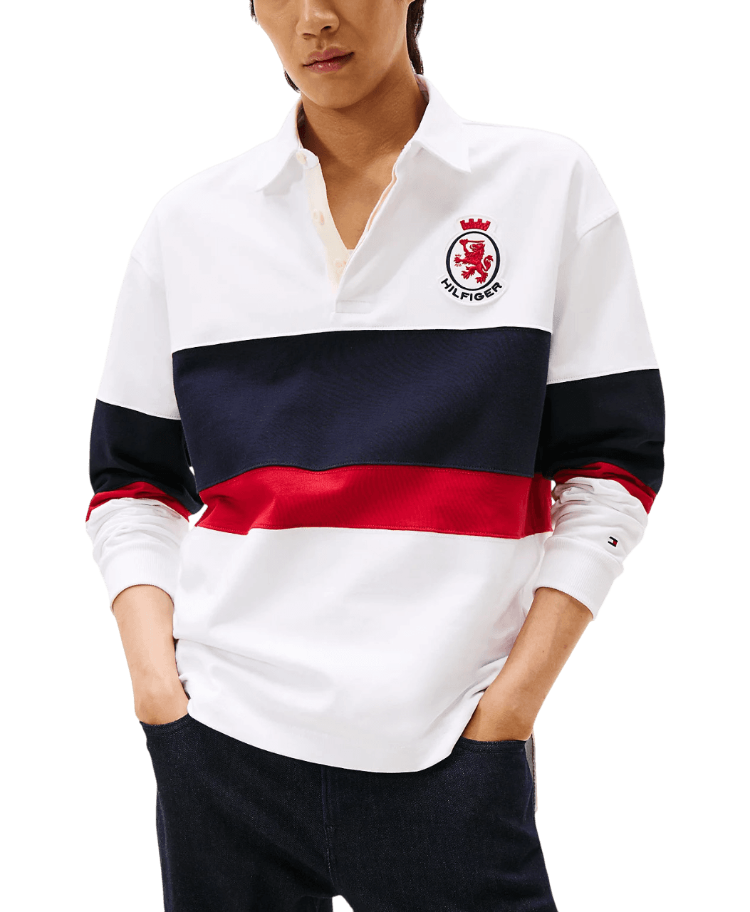 Men's Polo Shirts Tommy Hilfiger White