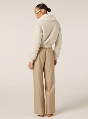 Γυναικείο Μπουφάν Μπεζ Alcott GB0351DOAX15-SAND MEDIUM