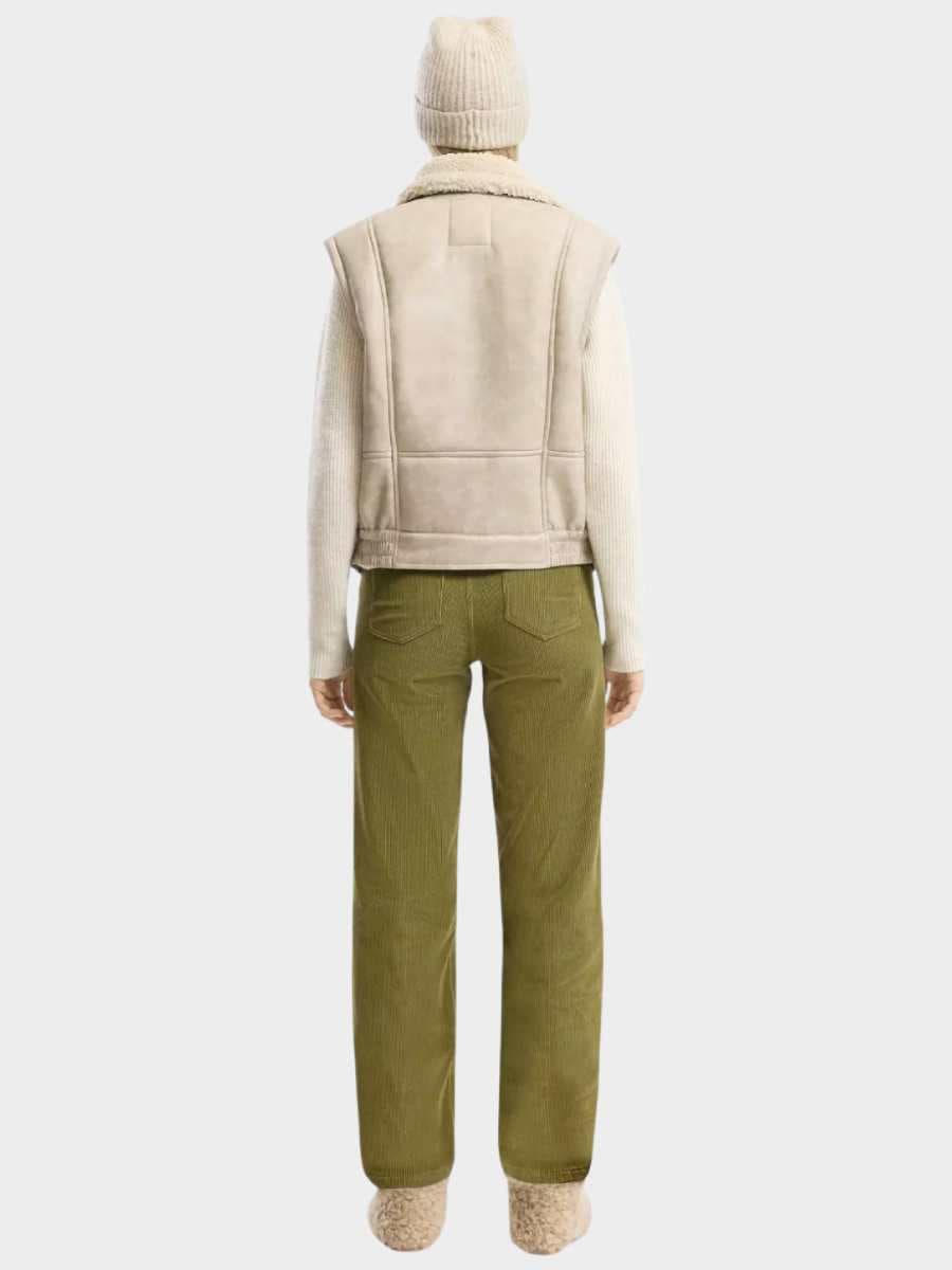 Γυναικείο Γιλέκο Μπεζ S.Oliver 2168438-8001