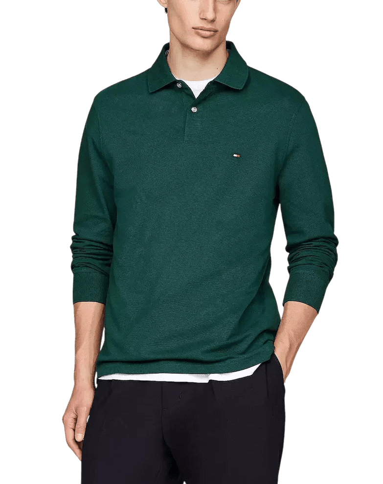 Men's Polo Shirts Tommy Hilfiger Green