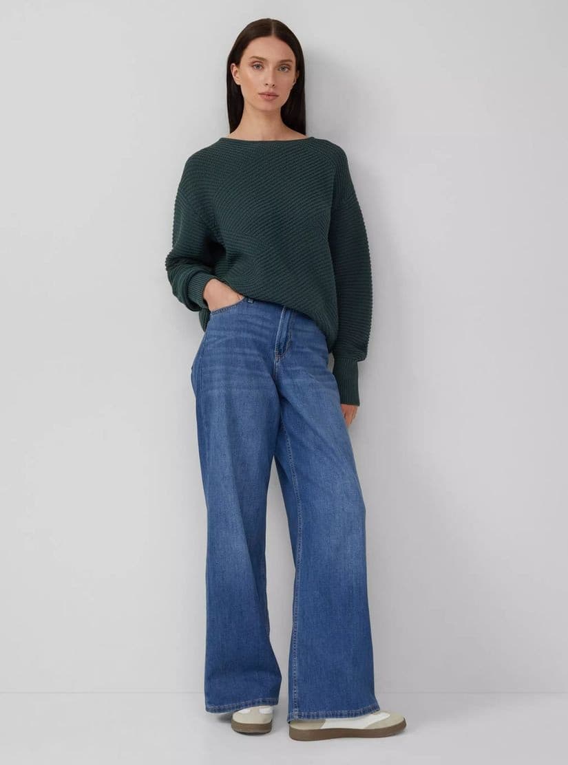 Γυναικείο Πουλόβερ Πετρόλ S.Oliver 2170430-6933