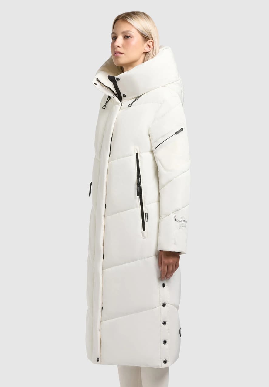 Γυναικείο Pulset Matt Μπουφάν Εκρού Khujo KJ1182CO253-198