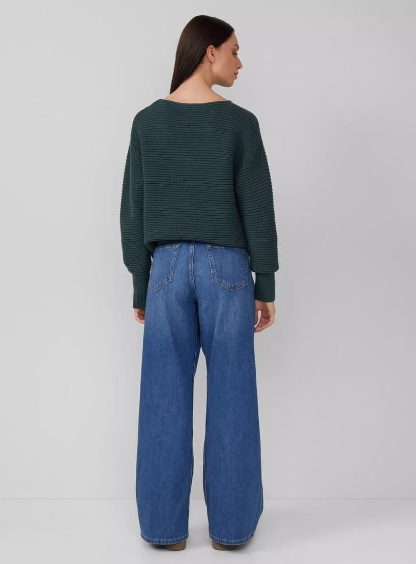 Γυναικείο Πουλόβερ Πετρόλ S.Oliver 2170430-6933