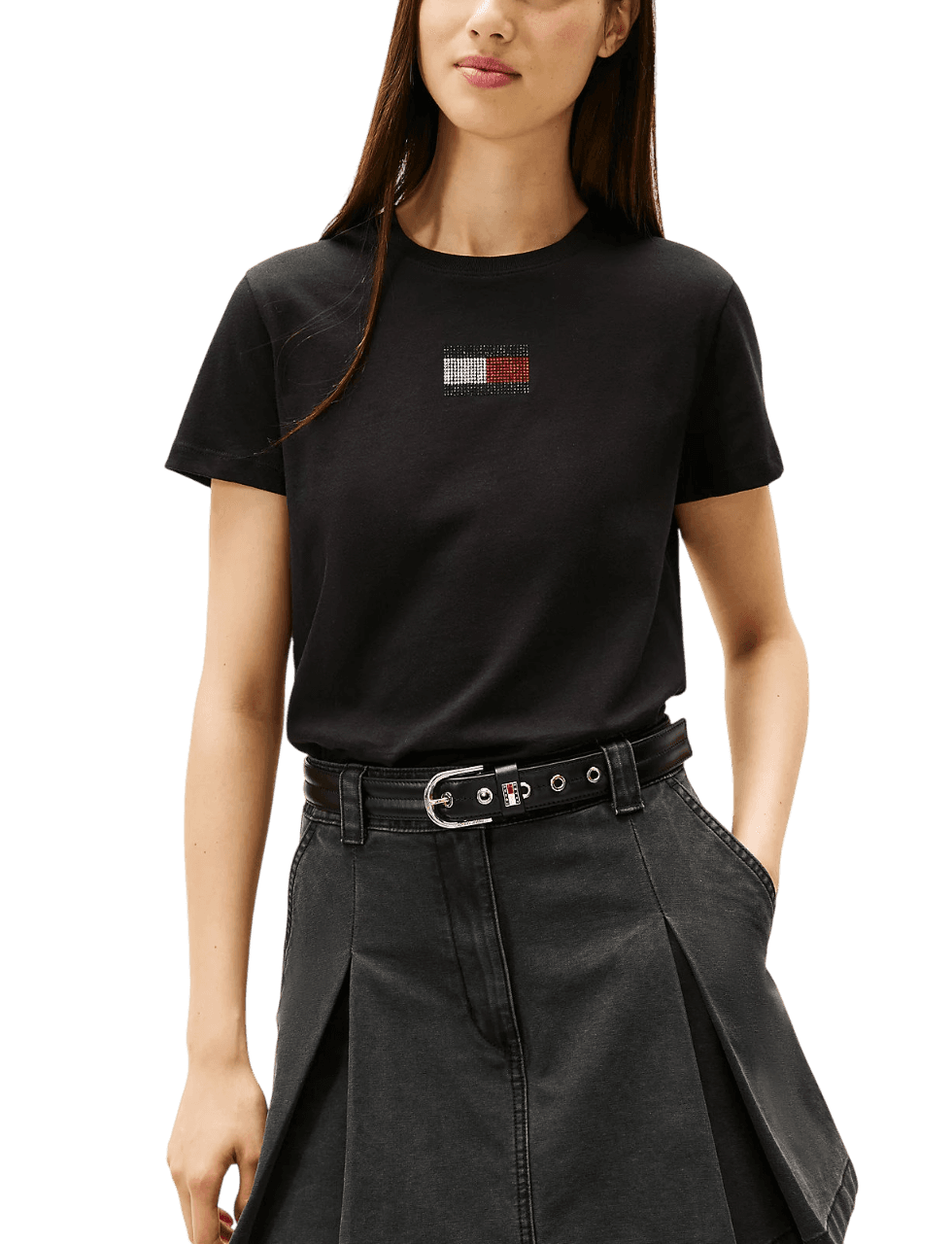 Women's T-Shirts Tommy Hilfiger White