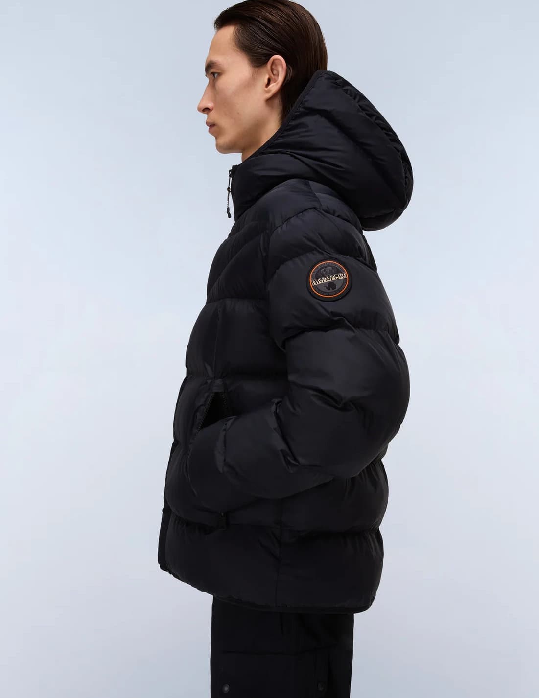 Ανδρικό Molveno Μπουφάν Μαύρο Napapijri NP0A88V2-9411