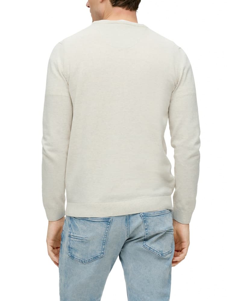 Ανδρικό Πουλόβερ Μπεζ S.Oliver 2143173-03W0