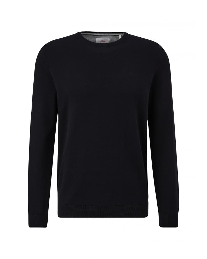 Ανδρικό Πουλόβερ Μαύρο S.Oliver 2143173-9999