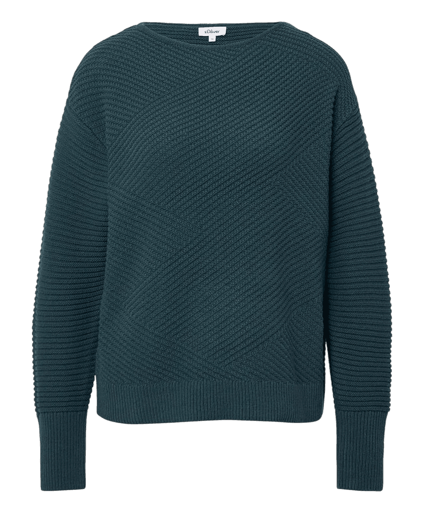 Γυναικείο Πουλόβερ Γαλάζιο S.Oliver 2170430-5141