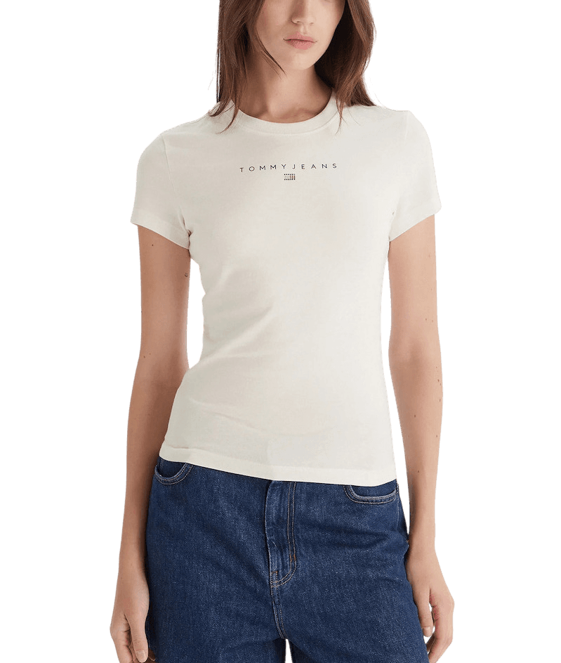 Women's T-Shirts Tommy Hilfiger Black