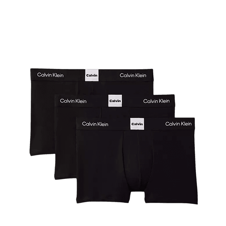 Ανδρικό Σετ Μπόξερ 3 Τεμαχίων Μαύρα Calvin Klein LV00NB4476-UB1