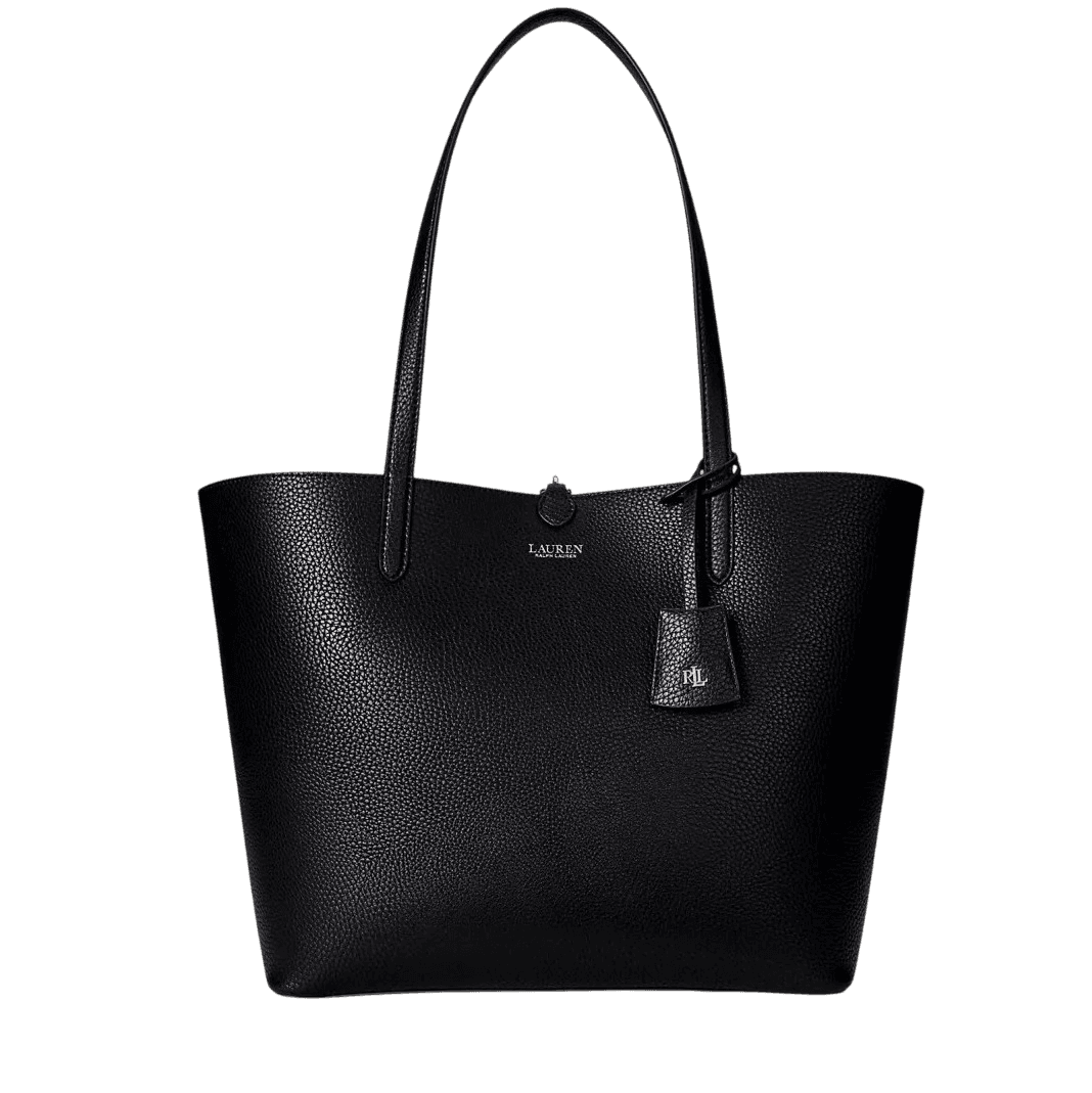 Γυναικεία Τσάντα Διπλής Όψεως Μαύρη Ralph Lauren 431795329073-BLACK