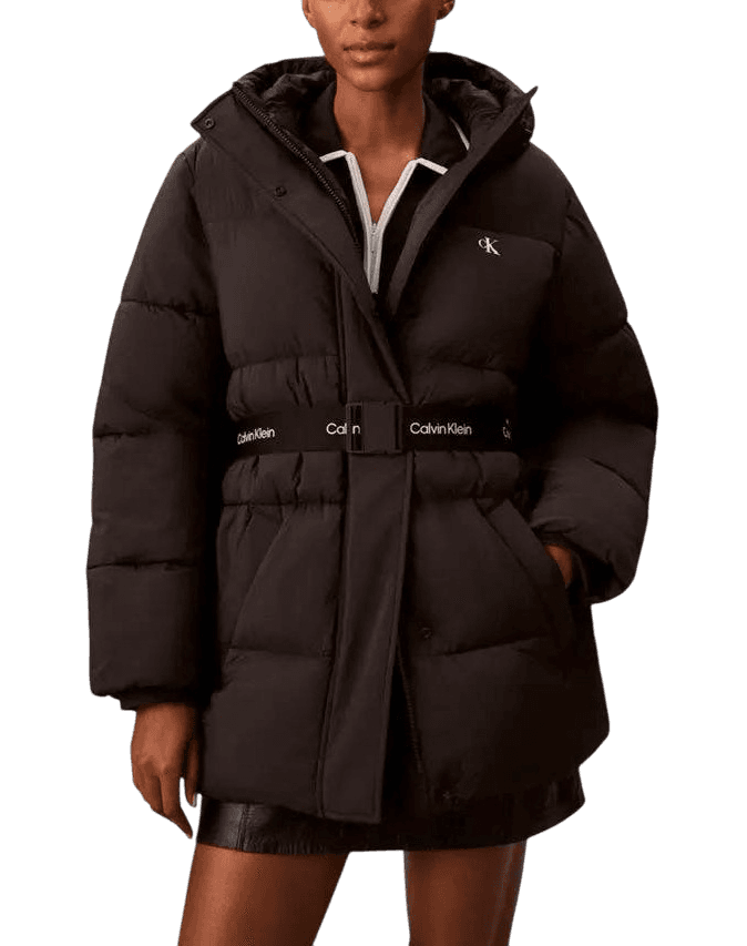 Γυναικείο Puffer Μπουφάν Μαύρο Calvin Klein LV047D507G-UB1