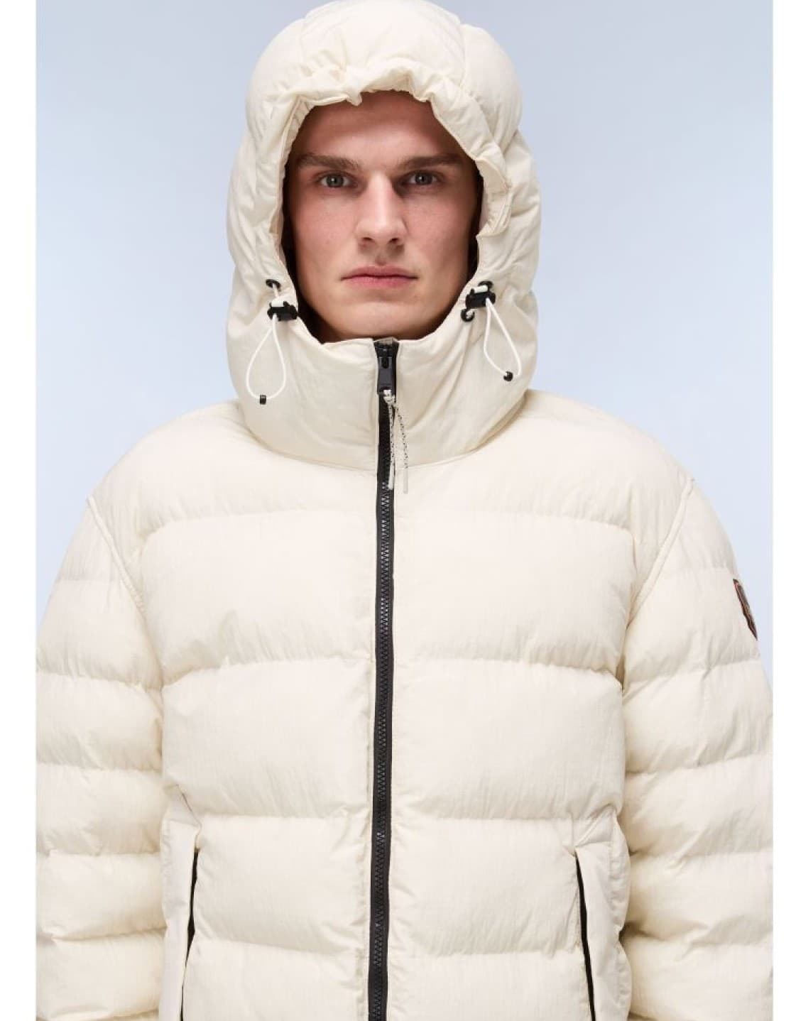 Ανδρικό Terez Μπουφάν Εκρού Napapijri NP0A88TG-N1J1