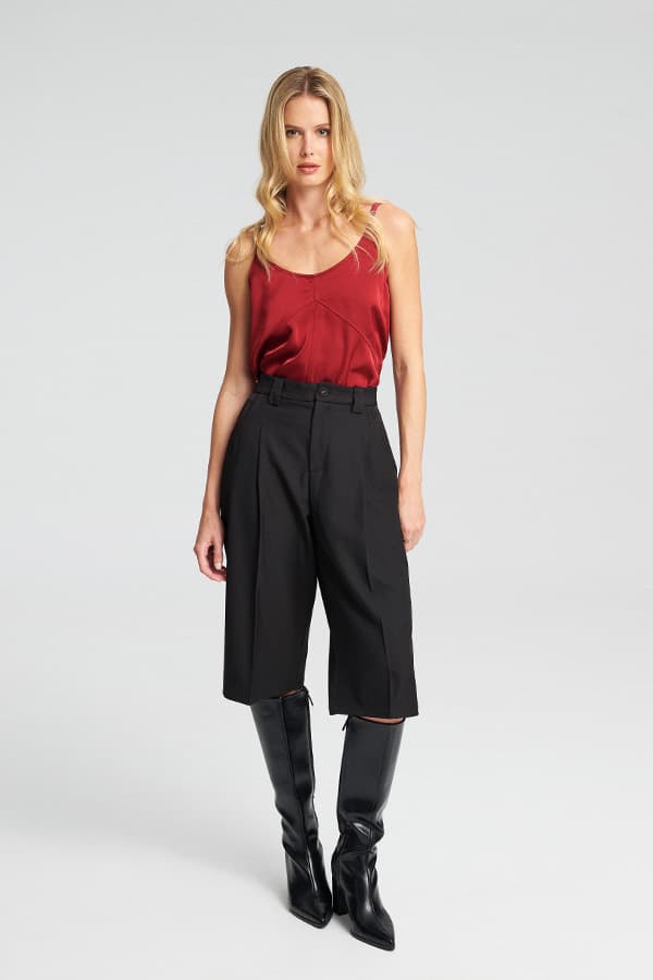 Women's Shorts Mind Matter Black