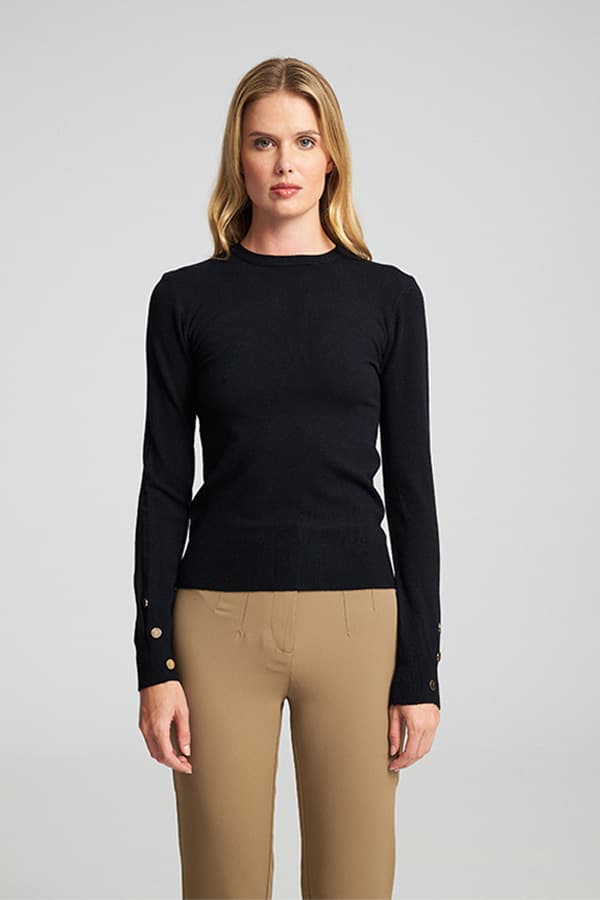 Women's Knitwear Mind Matter Black