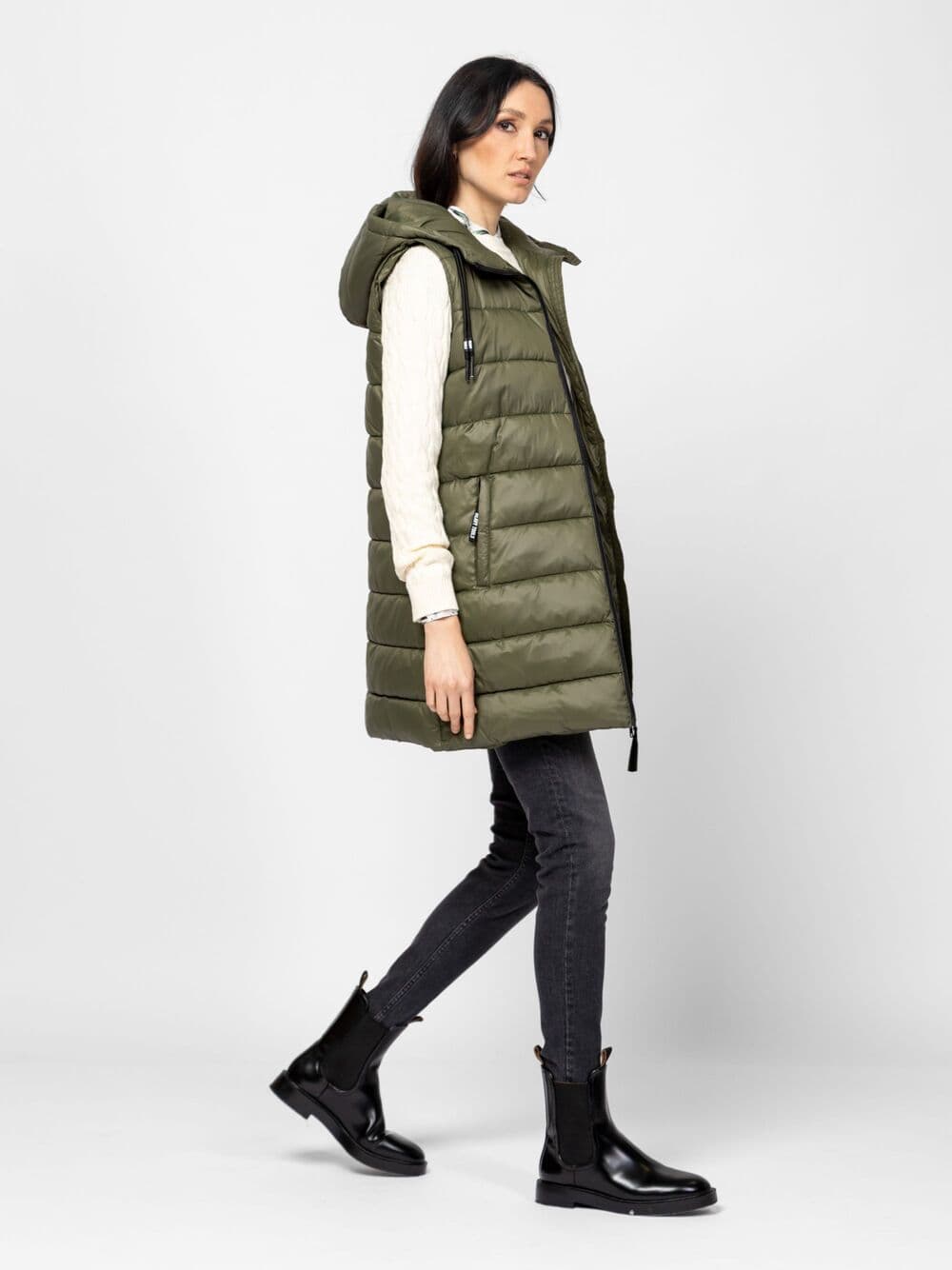 Γυναικείο Wilnaw25 Γιλέκο Λαδί Heavy Tools T38014-OLIVE