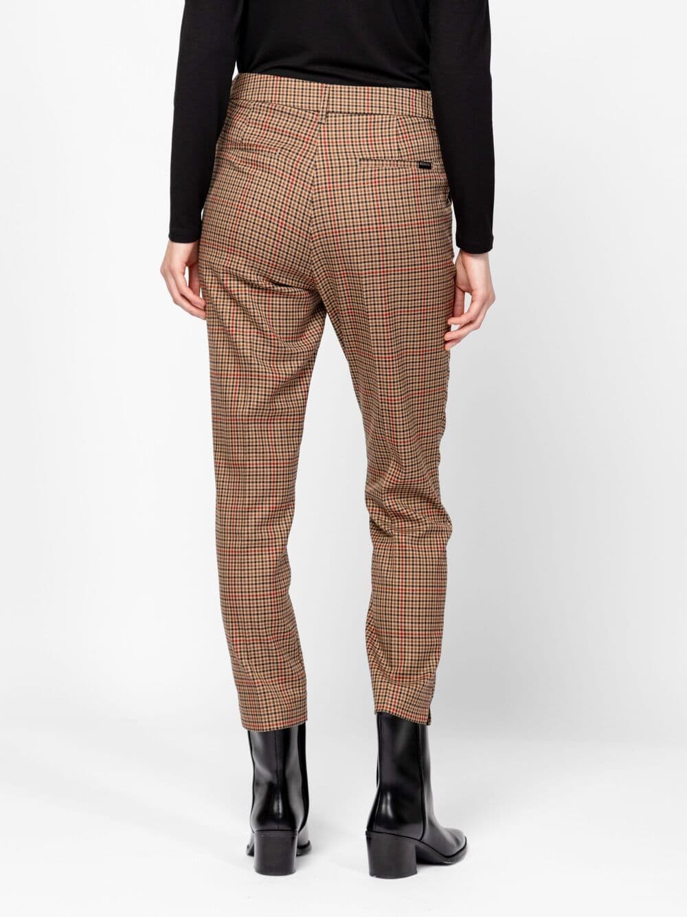 Γυναικείο Florin Παντελόνι Καφέ Heavy Tools T42013-CHECKED