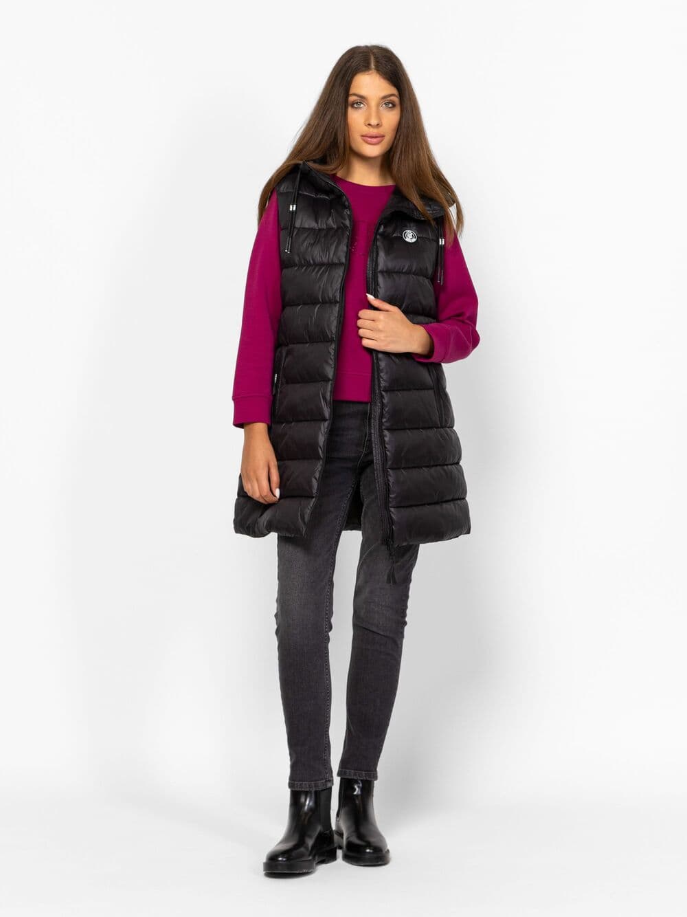 Γυναικείο Wilnaw25 Γιλέκο Μαύρο Heavy Tools T38014-BLACK