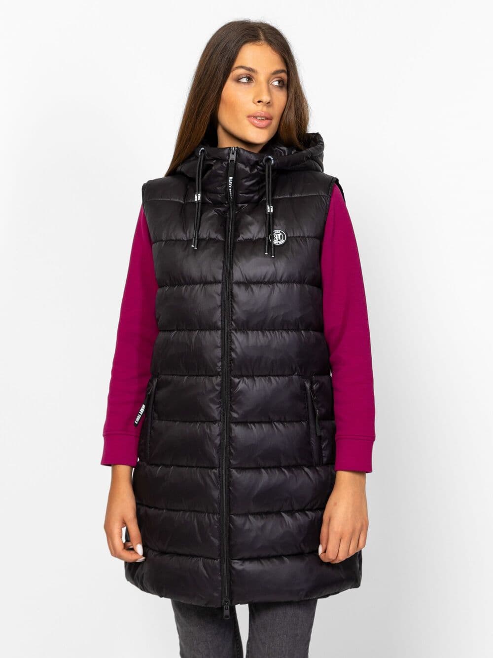 Γυναικείο Wilnaw25 Γιλέκο Μαύρο Heavy Tools T38014-BLACK