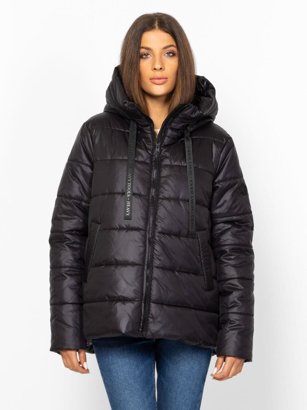 Γυναικείο Niaw25 Μπουφάν Μαύρο Heavy Tools T34007-BLACK
