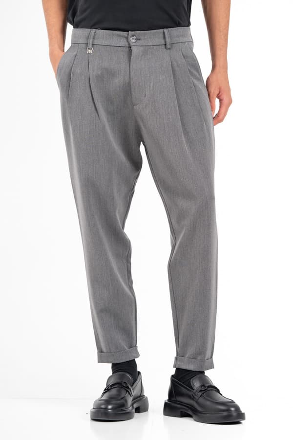 Ανδρικό Παντελόνι Γκρι Vittorio ARZANP-GREY